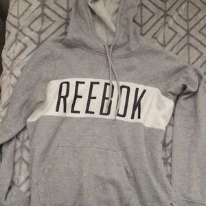Gray Reebok hoodie